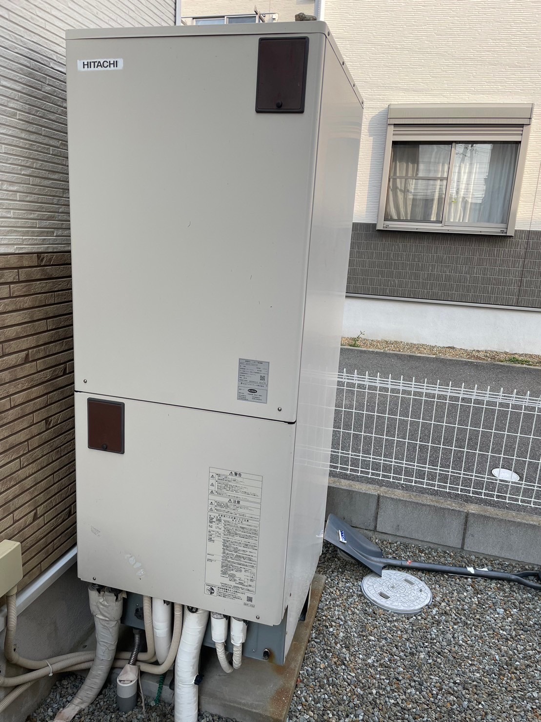 20251014Bタンクからの水漏れトラブルを即日解決！三菱S376高効率エコキュートへ交換